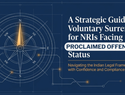 NRI voluntarily surrender at court to evade arrest by police in India.