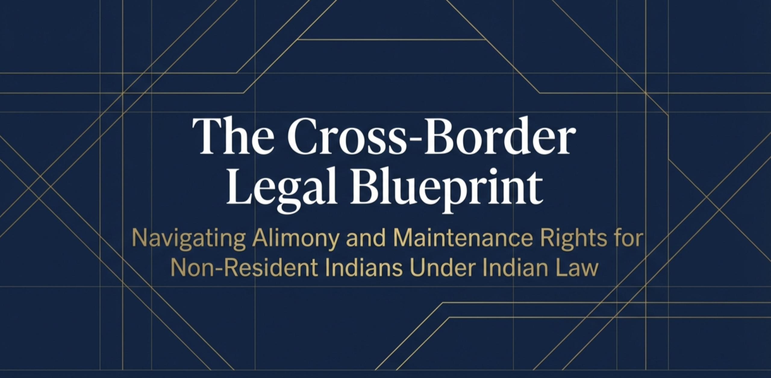 Legal Blueprint for NRI divorce and alimony