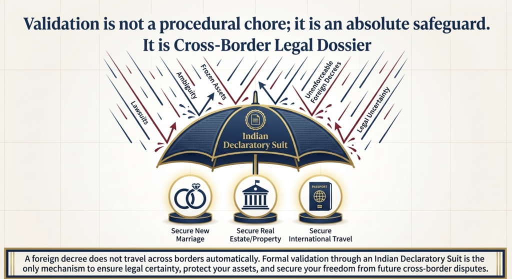 Foreign divorce registration in India