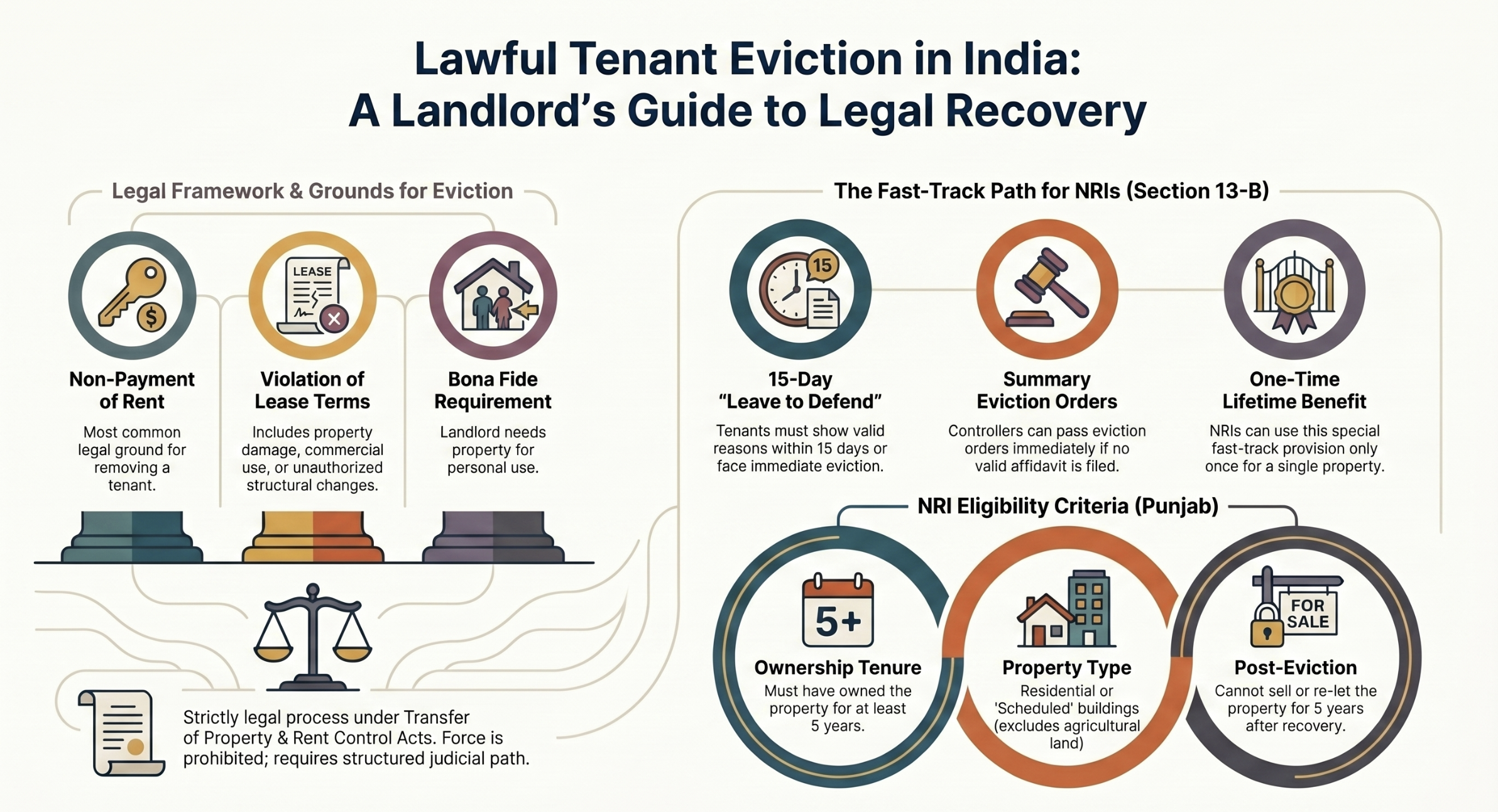 NRI landlord legal help in India