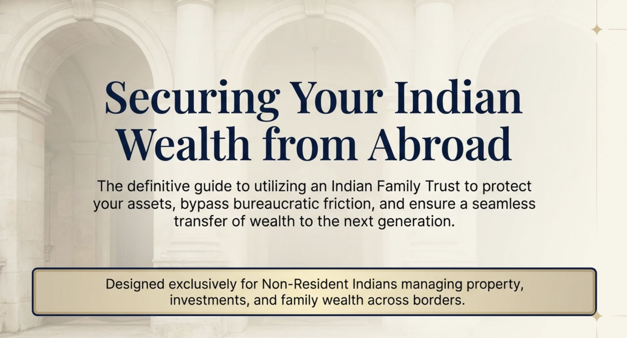 How can  NRI get a divorce in India while sitting abroad?