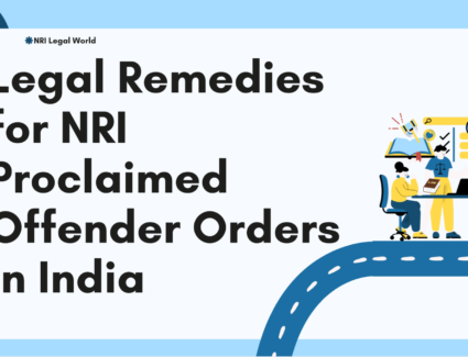 How to challenge proclaimed order against NRI in India?