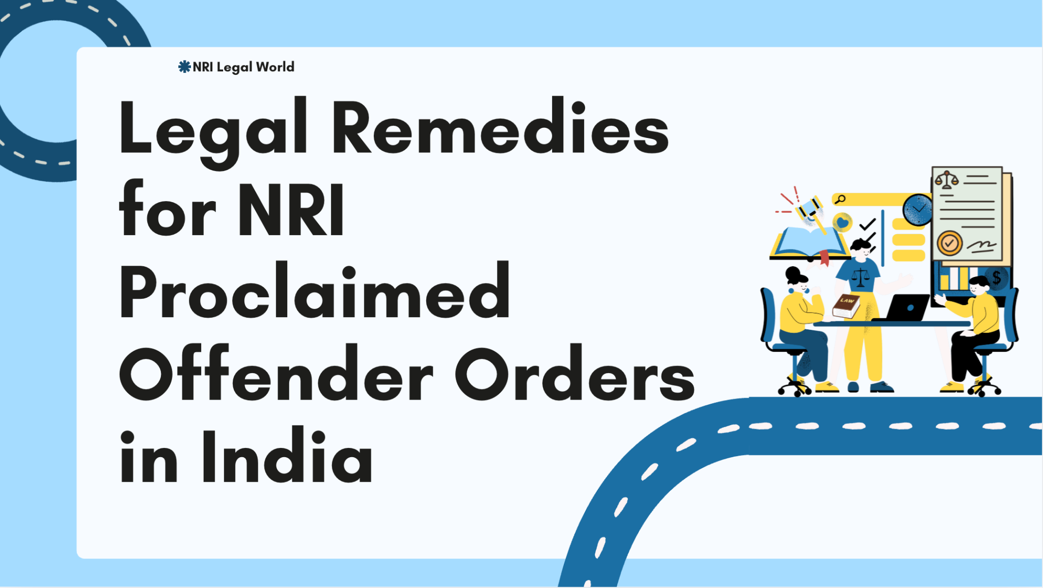 How to challenge proclaimed order against NRI in India?
