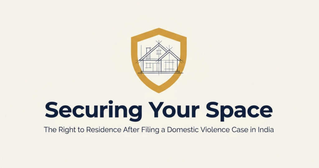Right of a woman to reside in her In-Laws home after filing a domestic violence case